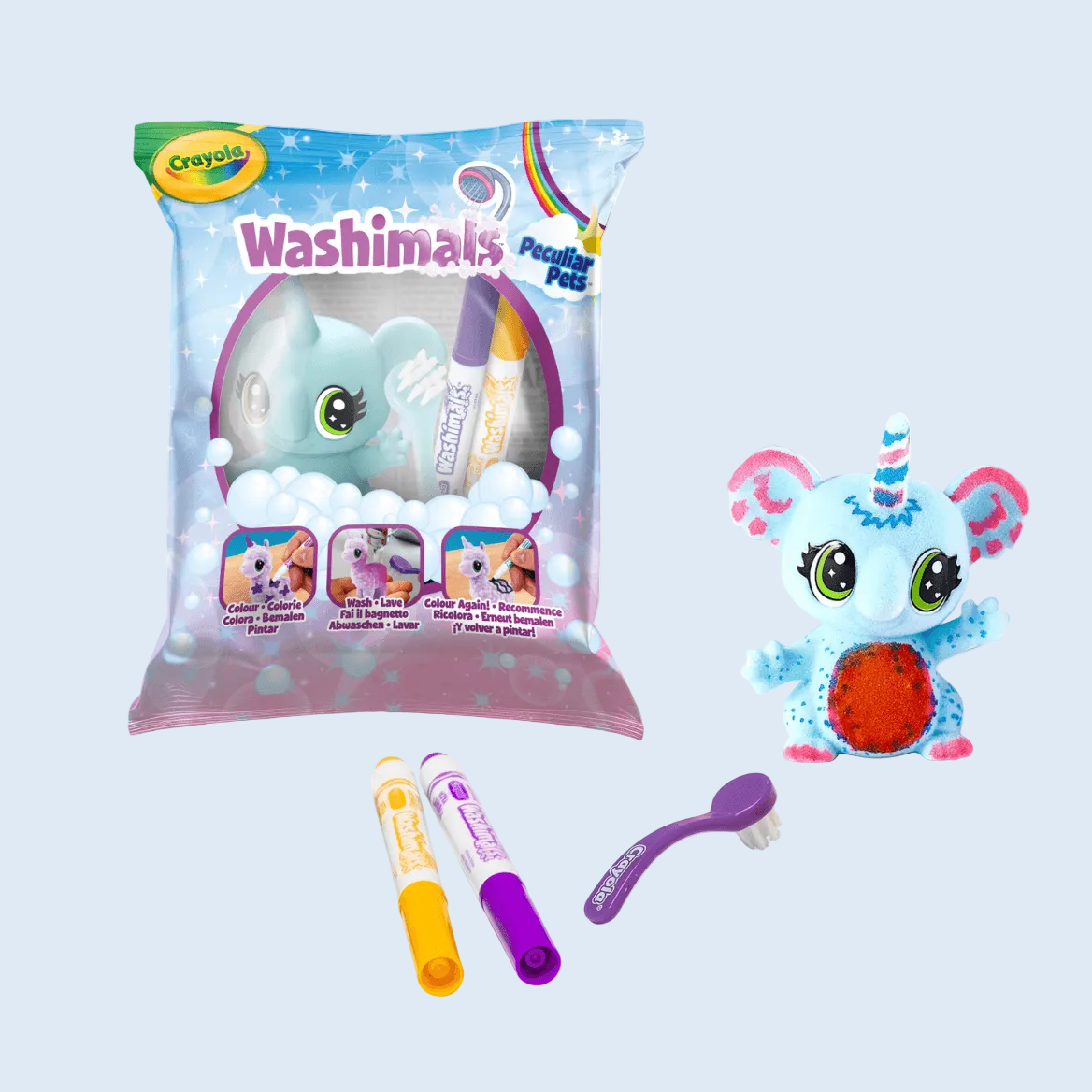 Washimals Pets modelos pastel