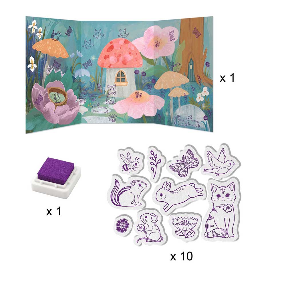 Cofre multiactividades Fluffy box - Djeco