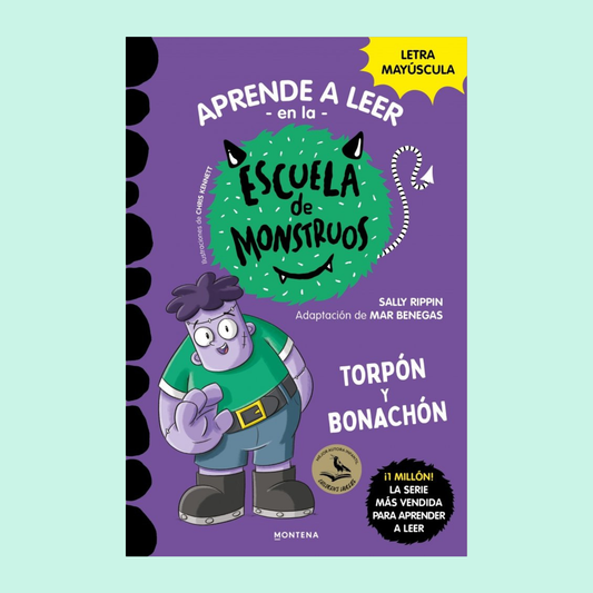 Aprende leer en la escuela de monstruos 9 Torpón y bonachón ￼