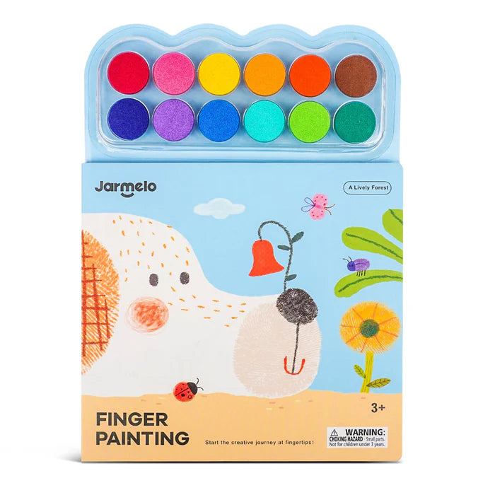 Jar Melo Finger Painting Cuaderno actividades