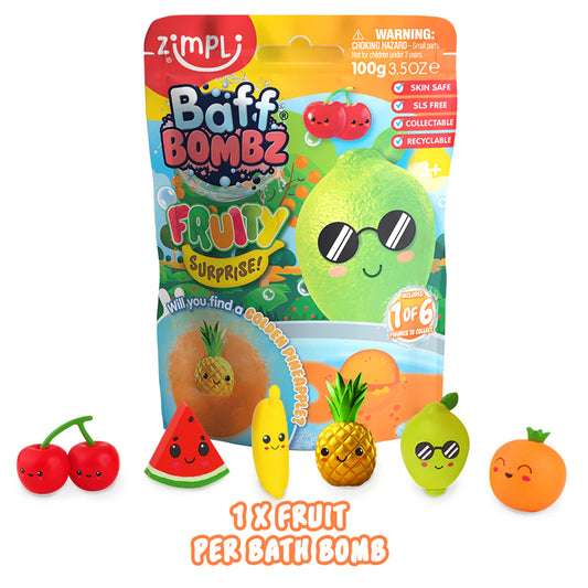 Zimpli Bomba de baño Sorpresa Fruta