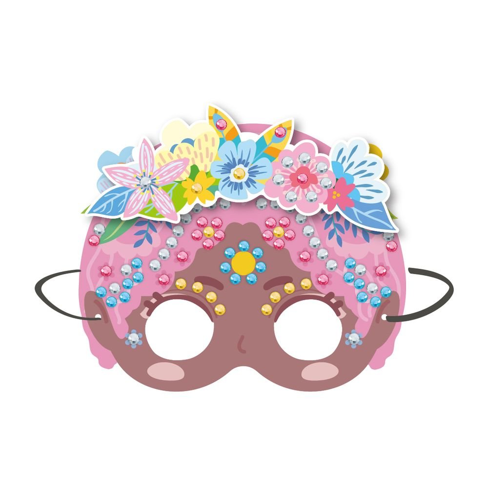 Avenir Arte con diamantes Máscaras de Princesas