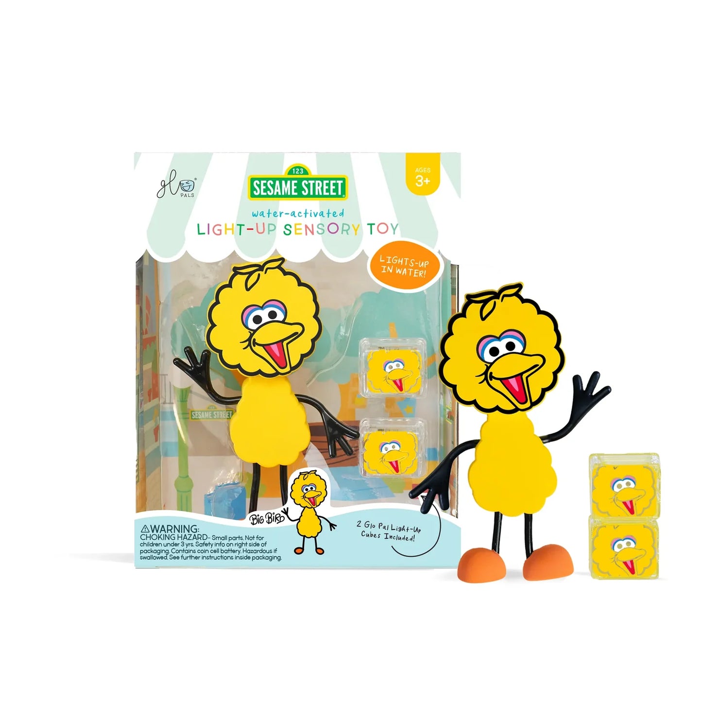 Glopals Set cubos de luz y Gallina Caponata Amarillo