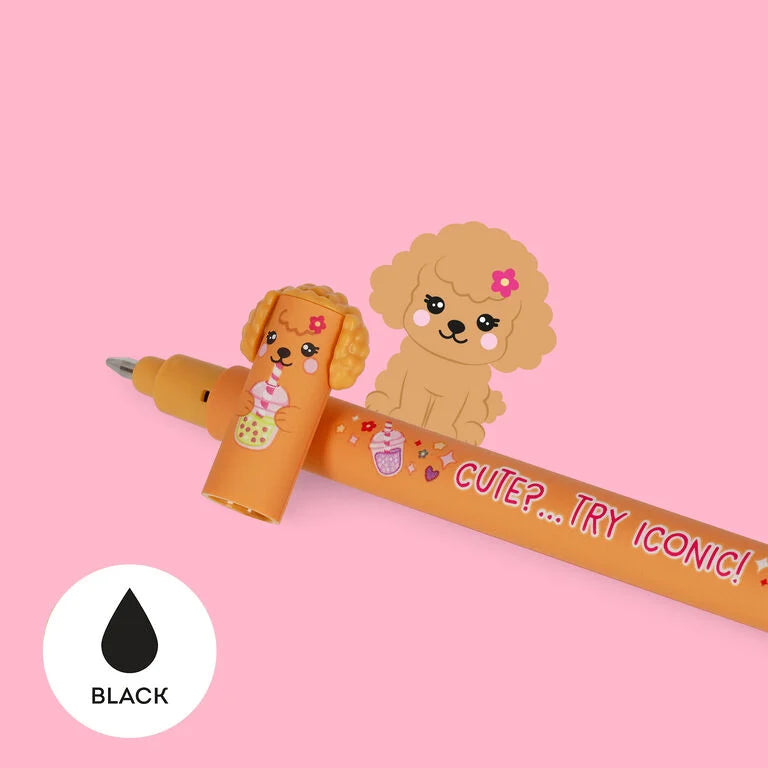 Legami Set 3 bolígrafos de gel borrables Fur ever Friends