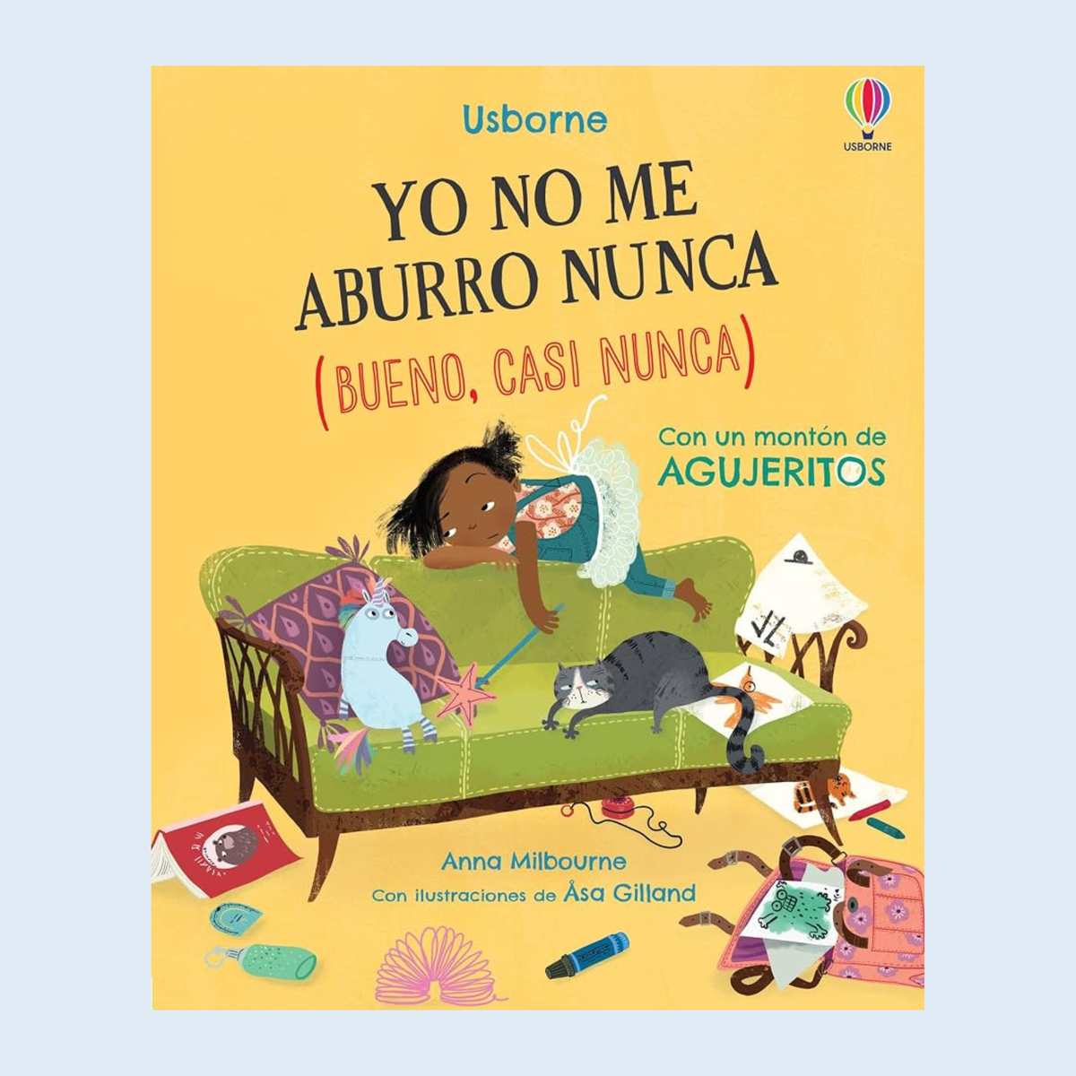 Yo no me aburro nunca (bueno, casi nunca) - Usborne.