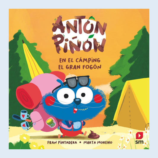 Antón Piñón en el camping el gran fogón