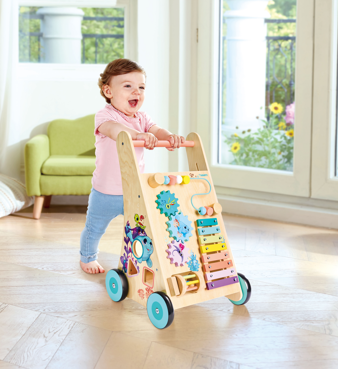 Hape Andador de madera Iti