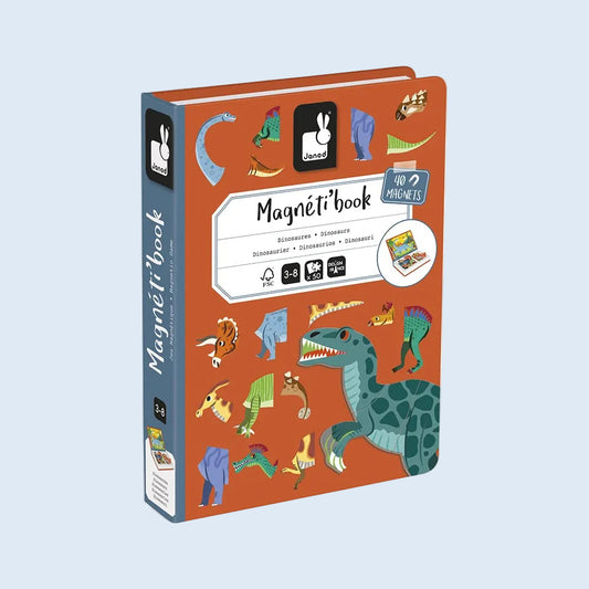 Janod Magneti Book Dinosaurios