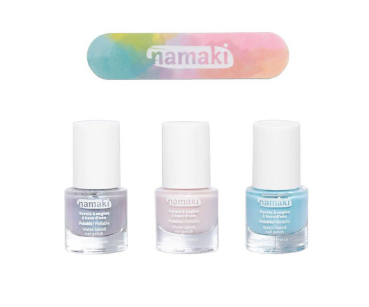 Namaki Pack 3 esmaltes de uñas al agua Frozen sweets