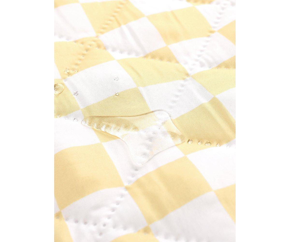 Tutete Manta Picnic Stripes Yellow Chess