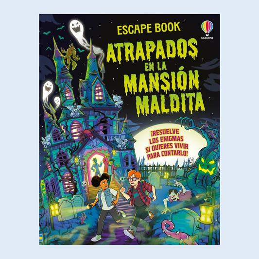 Escape book Atrapados en la mansión maldita - Usborne