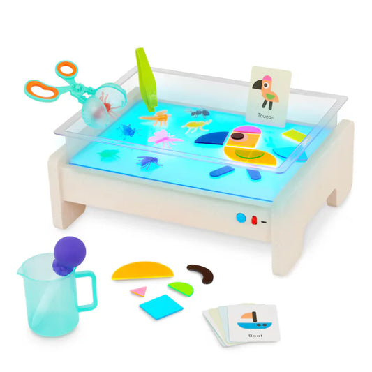 Battat Mesa de luz kit educacional