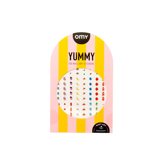 Omy Pegatinas para uñas Yummy