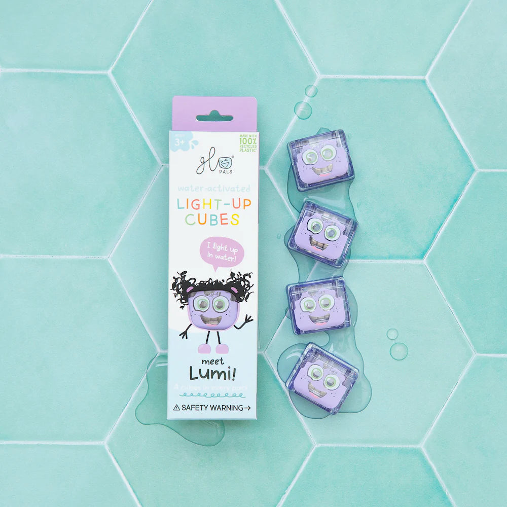 Glopals Cubos de luz Violeta Lumi