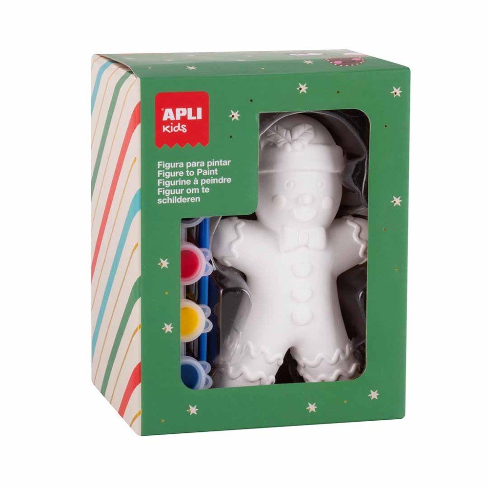 Figura escayola para pintar Navidad - Apli kids