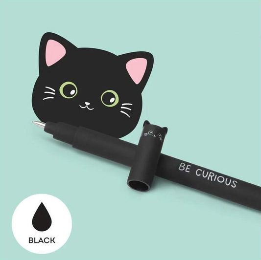 Legami Bolígrafo de gel borrable Gatito