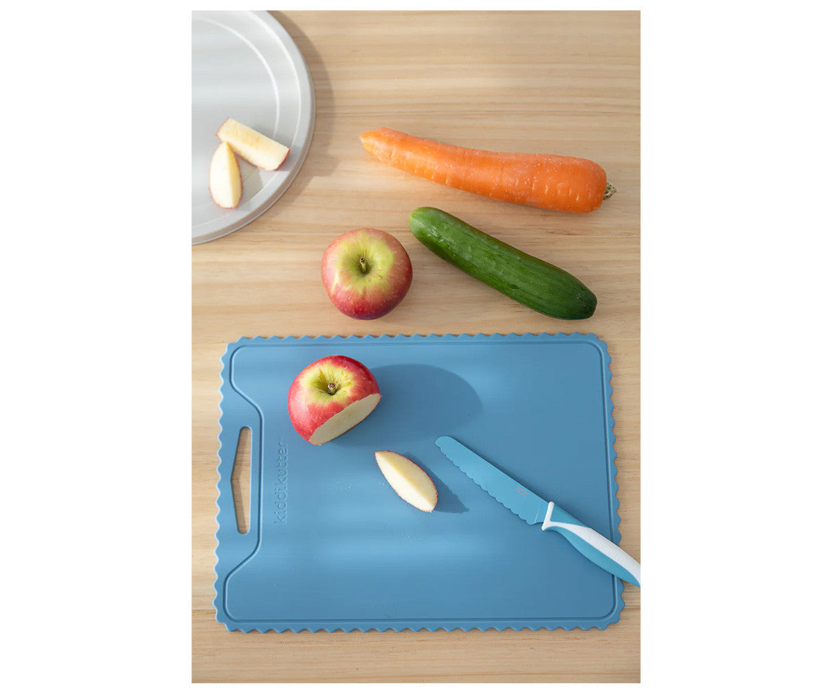 Kiddikutter Tabla de corte silicona antideslizante