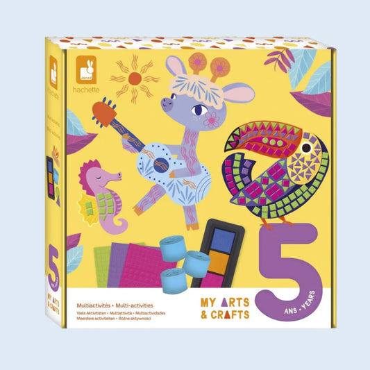 Janod Kit creativo Multiactividades 5 años Animales