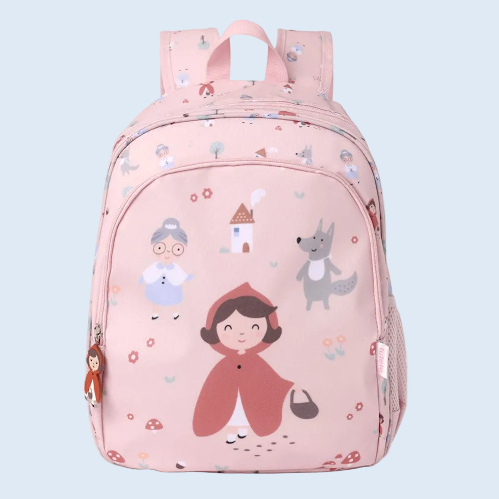 Tutete Mochila Mediana Caperucita Roja con llavero personalizable