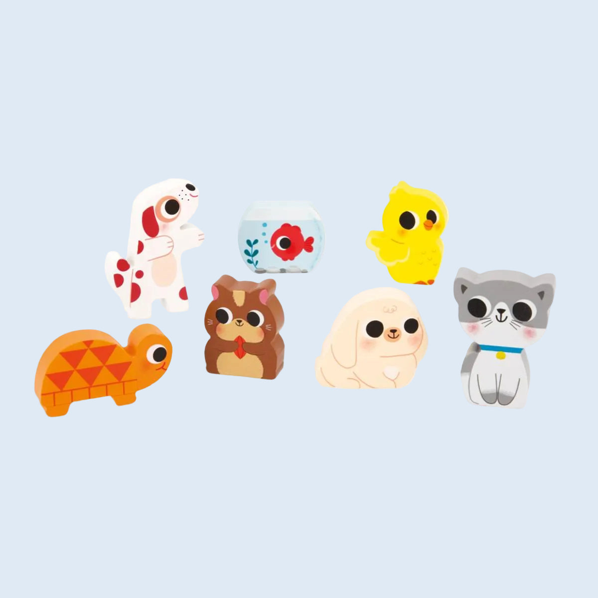 Janod Puzzle Encajable Mascotas