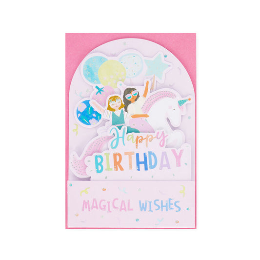 Legami Tarjeta Pop up Unicornio