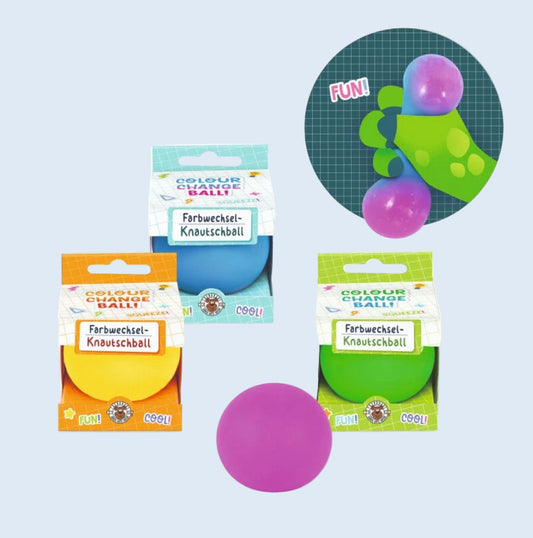 Trendhaus Pelota exprimible que cambia de color