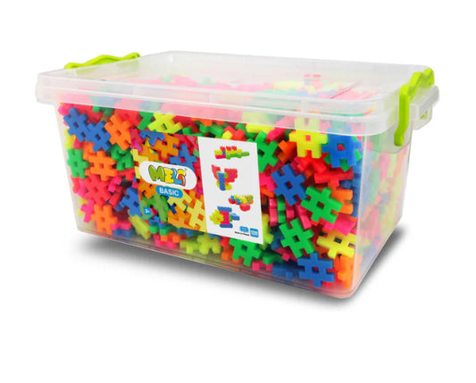 Meli Basic Travel Box Neón 1200 piezas