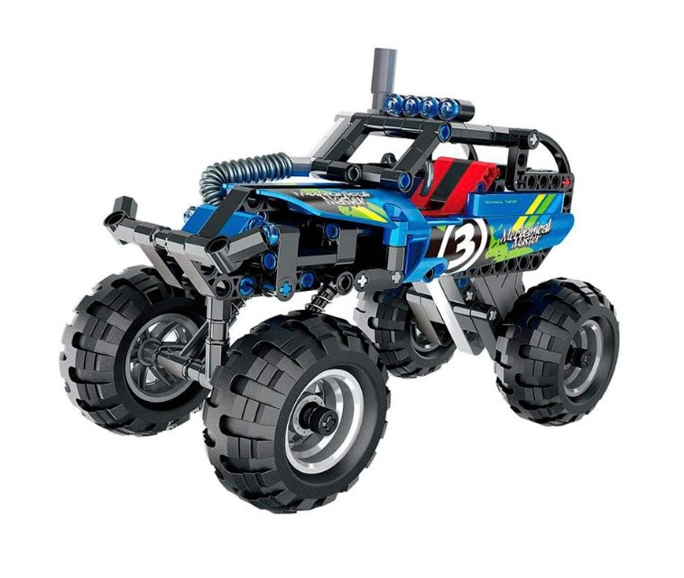 Im.Master Todoterreno 4x4 azul 199 piezas