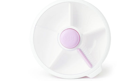 Gobe Caja Almuerzo Spinner grande/ Violeta