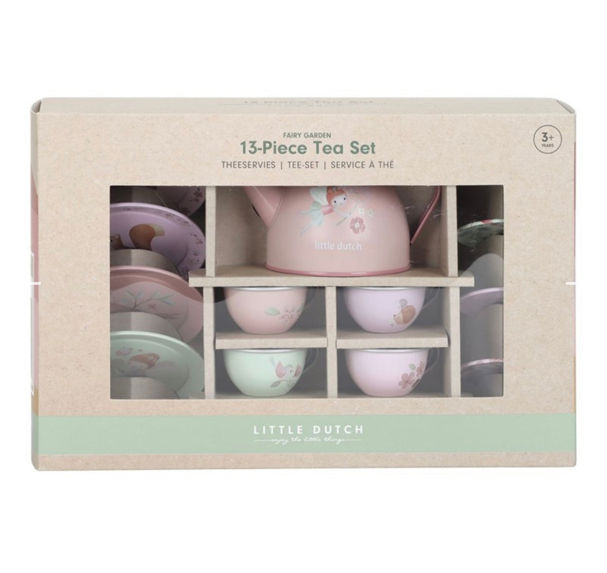 My Little Dutch set de té fairy garden