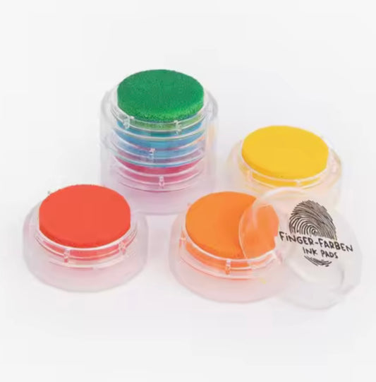 Sellos para dedos 6 colores