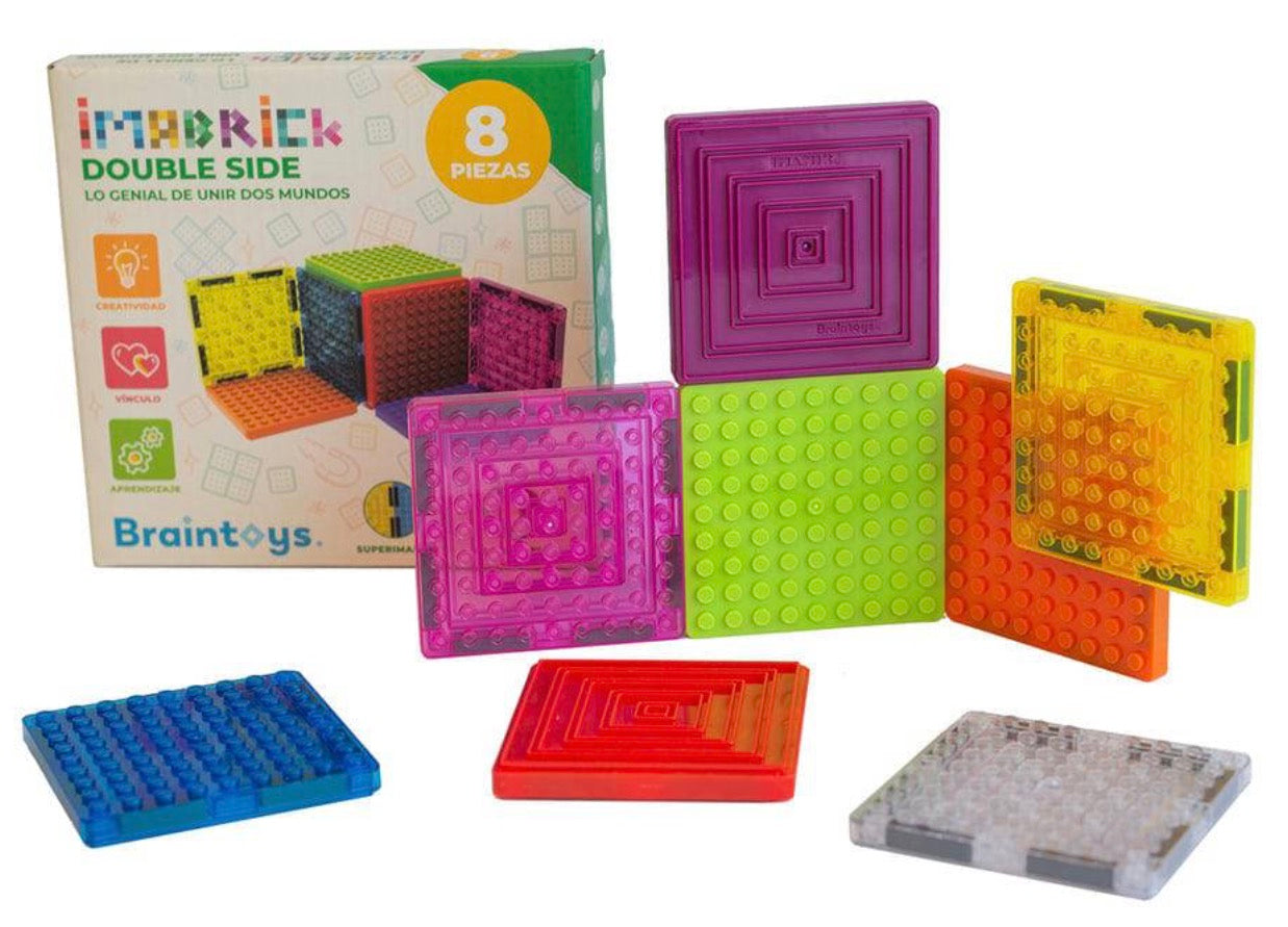 ImanBrick 8 piezas doble cara