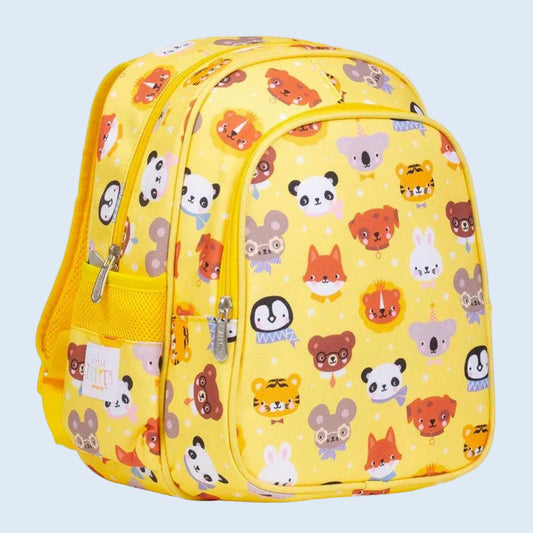 A Little Lovely Company Mochila con bolsillo térmico Animal Friends