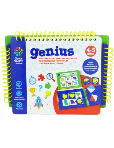 Genius 4-5 años Lógica