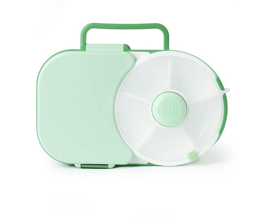 Gobe Caja almuerzo Spinner 2 en 1 Verde