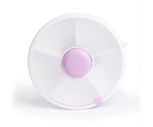 Gobe Caja Almuerzo Spinner con correa de mano pequeña/Taro Purple