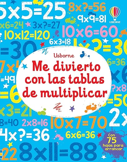 Usborne Me divierto con las tablas de multiplicar