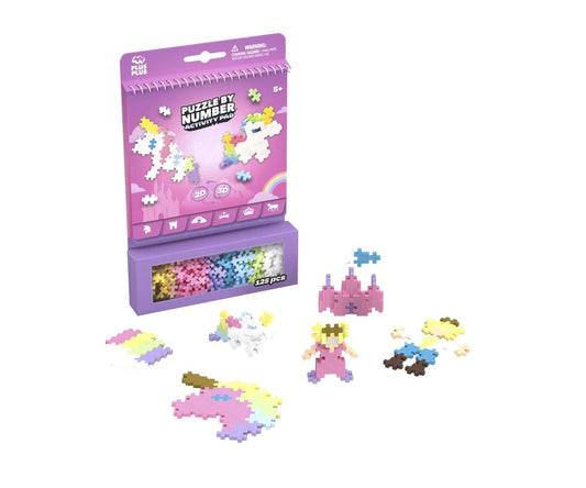 Plus Plus Pack Activity 125 piezas Unicornio