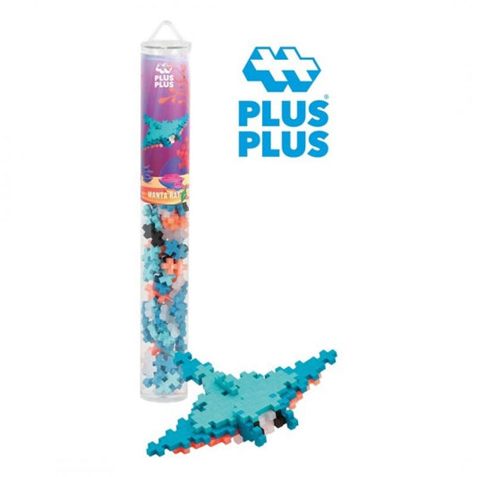 Plus Plus tubo 100 piezas Manta Raya