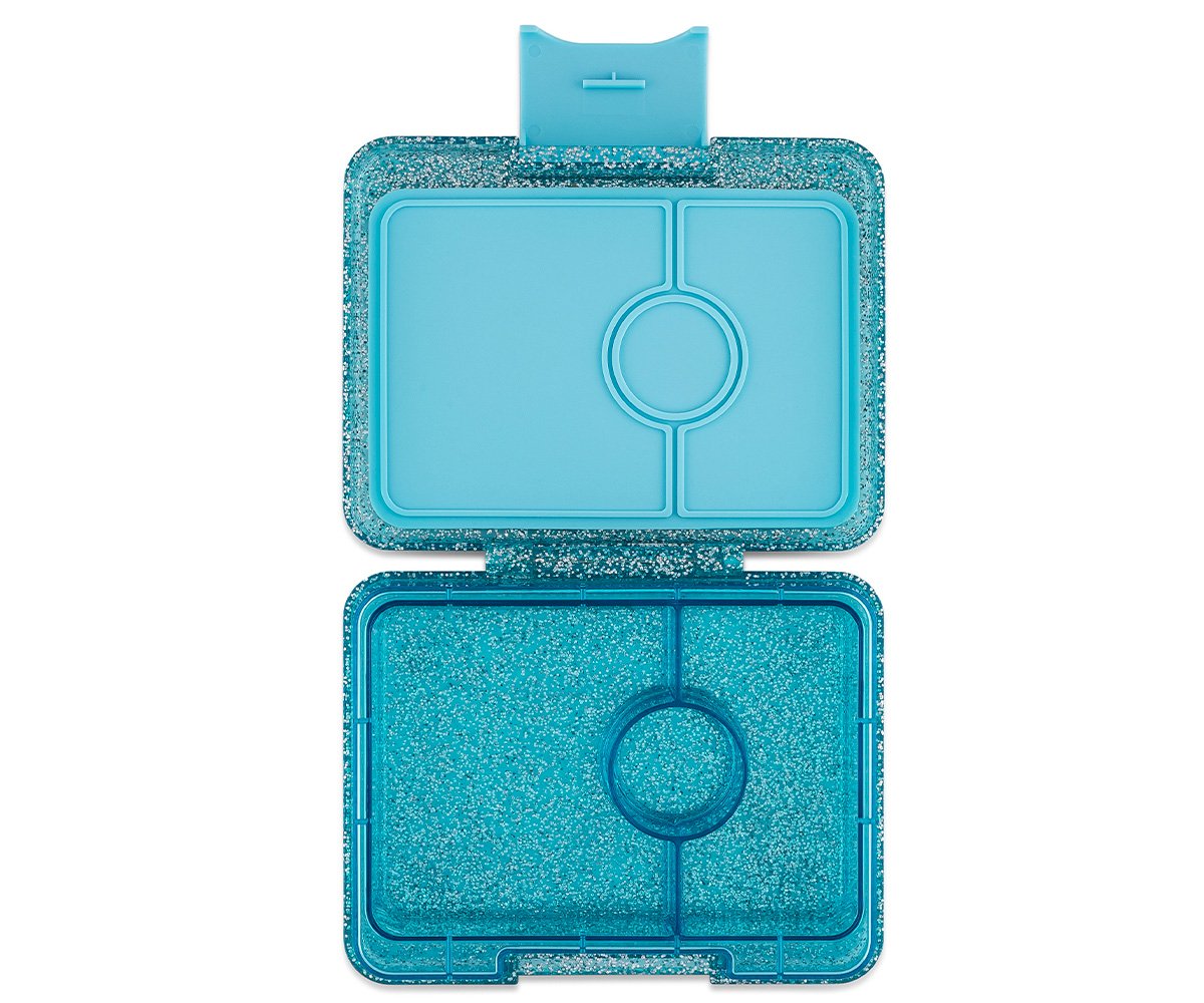 Yumbox Snack Glitter Turquesa