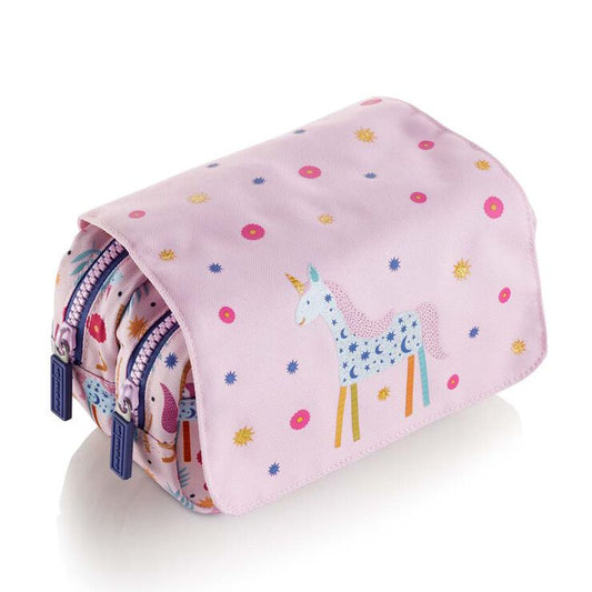 Miquelrius Portatodo doble con tapa Unicorn