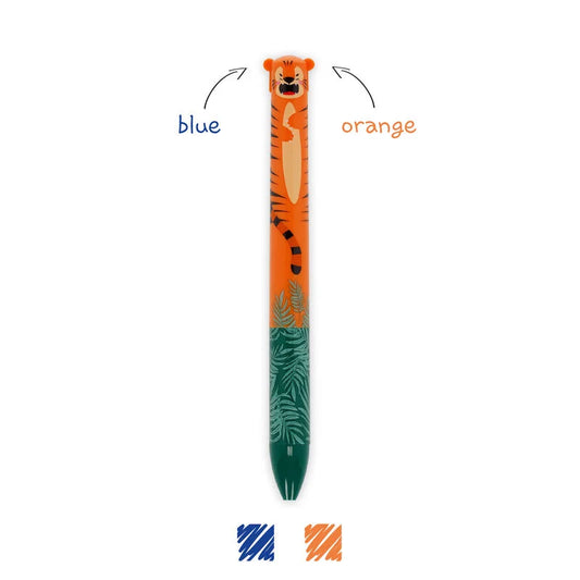 Legami Bolígrafo de dos colores Tigre