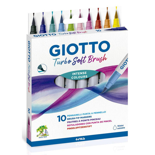 Giotto Turbo Soft Brush Lettering