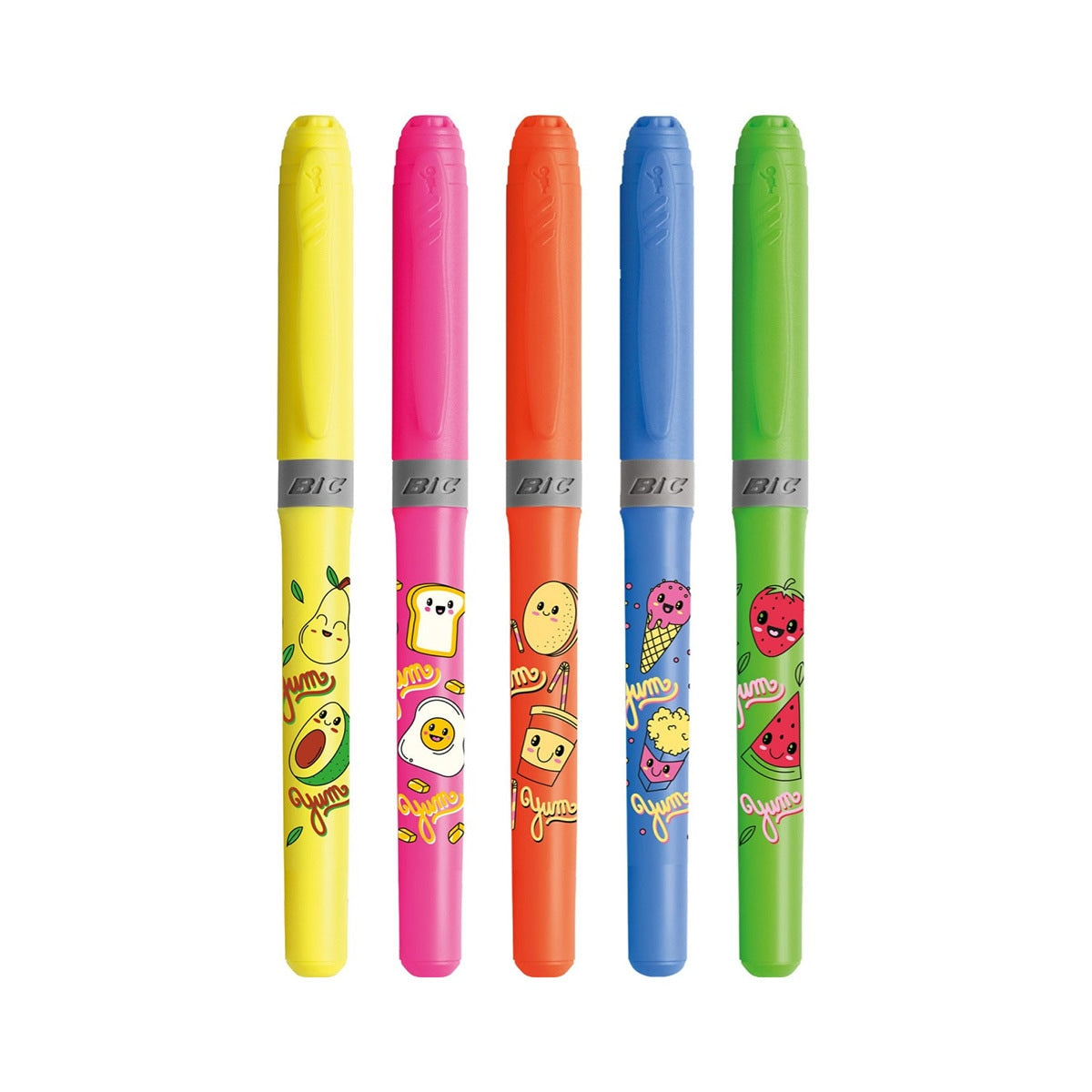 Bic marcador Kawaii neón