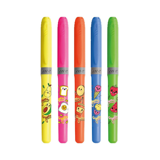 Bic marcador Kawaii neón