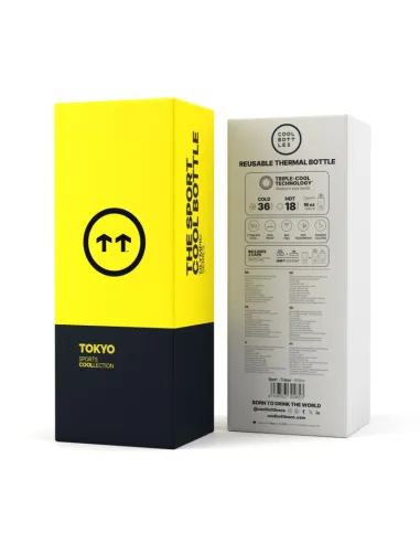 Cool Bottles Botella térmica deportiva 500 ml Tokyo