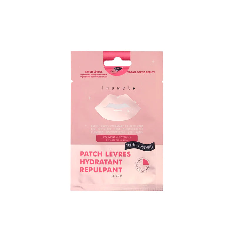 Inuwet Santa skincare Mascarilla hidratante de labios y parches para ojos