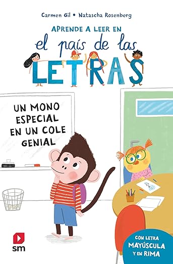 Aprende a leer en el país de las letras 4 Un mono especial en un cole genial