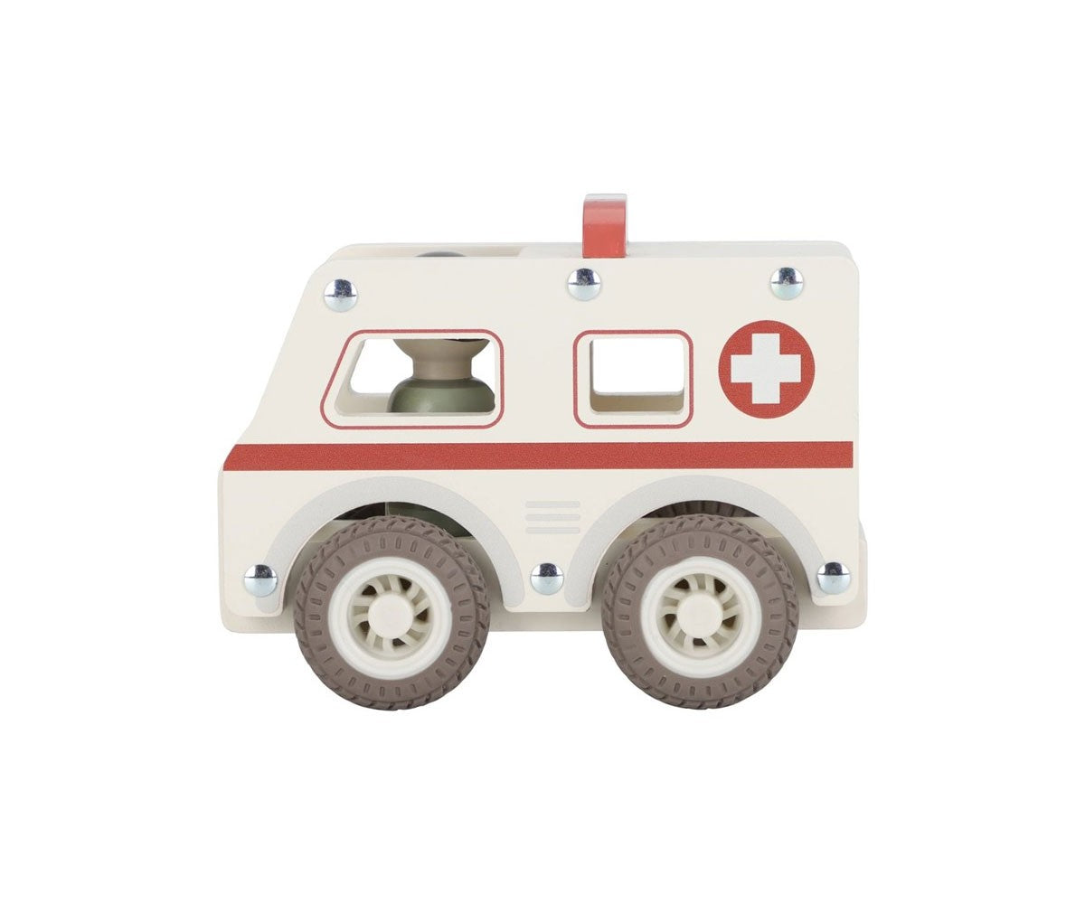 Little Dutch Ambulancia de madera