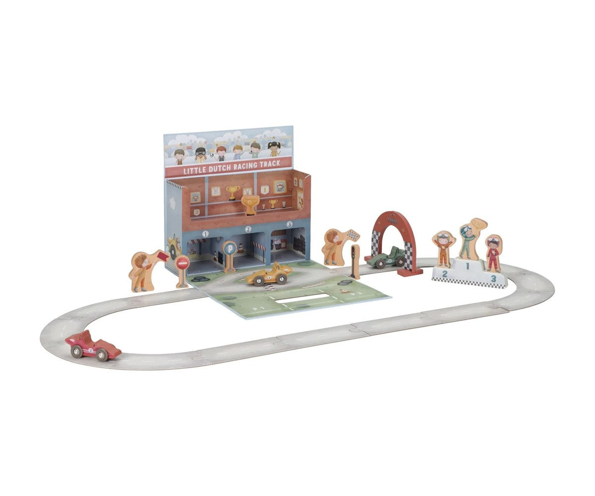 Little Dutch Caja de juego con pista de carreras